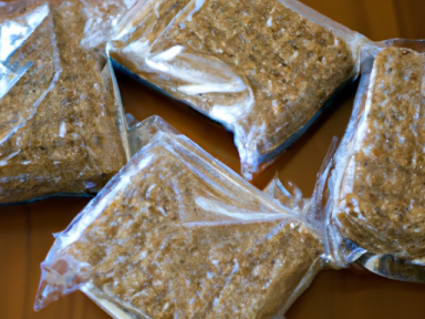 Homemade MREs (Meals Ready to Eat)