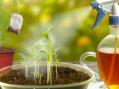 Chamomile Tea for Seedling Growth