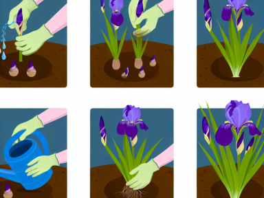 Ensuring Yearly Gorgeous Iris Blooms