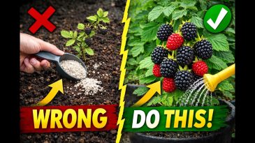 Stop Fertilizing Blackberries Wrong! Do THIS Instead