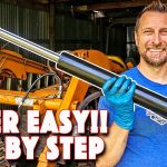 How To Rebuild A Hydraulic Cylinder With A Locking Wire! Step By Step