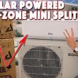Eg4 Multi Zone Mini Split Full Install! Will Run COMPLETELY From Solar!