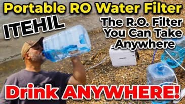 The ITEHIL Portable R.O. Water Filter Changes Everything - Never Carry Heavy Water Again!