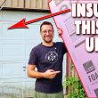 Easiest Cheapest Best Way To Insulate A Garage Door!