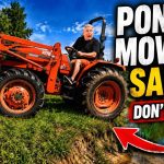 How I Mow My Pond Without Flipping the Tractor