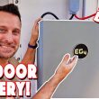 EG4 Wall Mount Battery Outdoor Installation! (Tips When Adding To Server Rack Batteries)