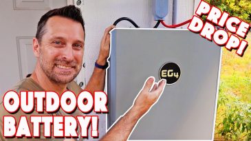 EG4 Wall Mount Battery Outdoor Installation! (Tips When Adding To Server Rack Batteries)