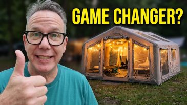 Zonkoo Draco Inflatable Tent Unboxing & Setup – MASSIVE!