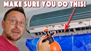 How To Clean A Mini Split Indoor Unit! Nobody Tells You This...
