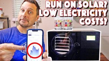 Harvest Right Countertop 360 Energy Usage On Solar! Will It Work?
