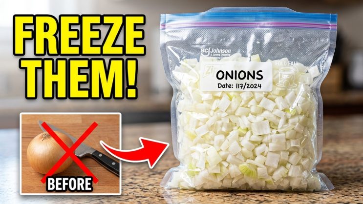Save Time in the Kitchen: STORING Onions the Right Way!